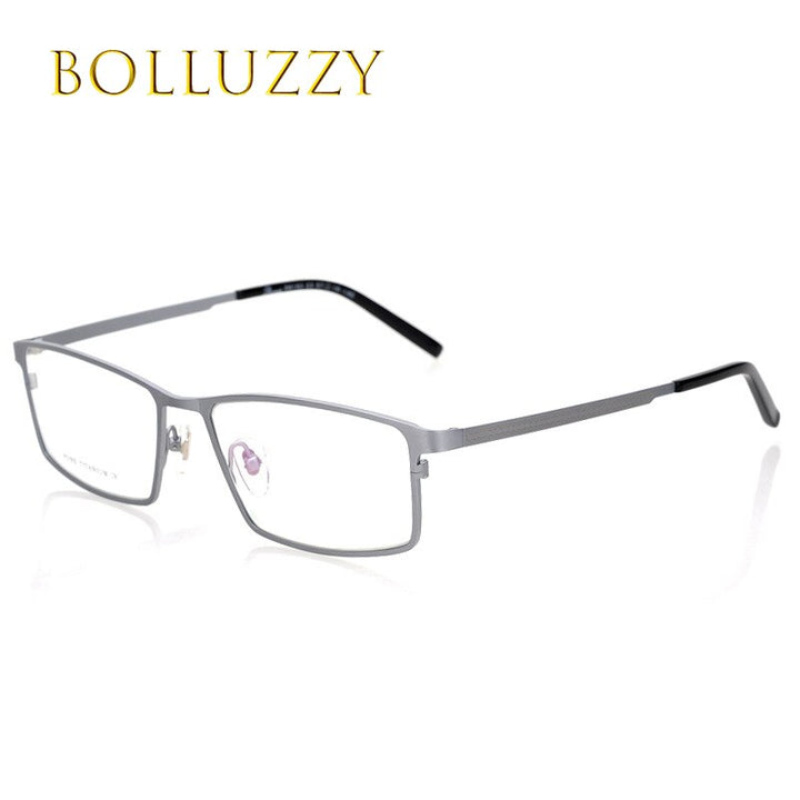 Men's Eyeglasses Full Rim Pure Titanium D8193 Full Rim Bolluzzy   