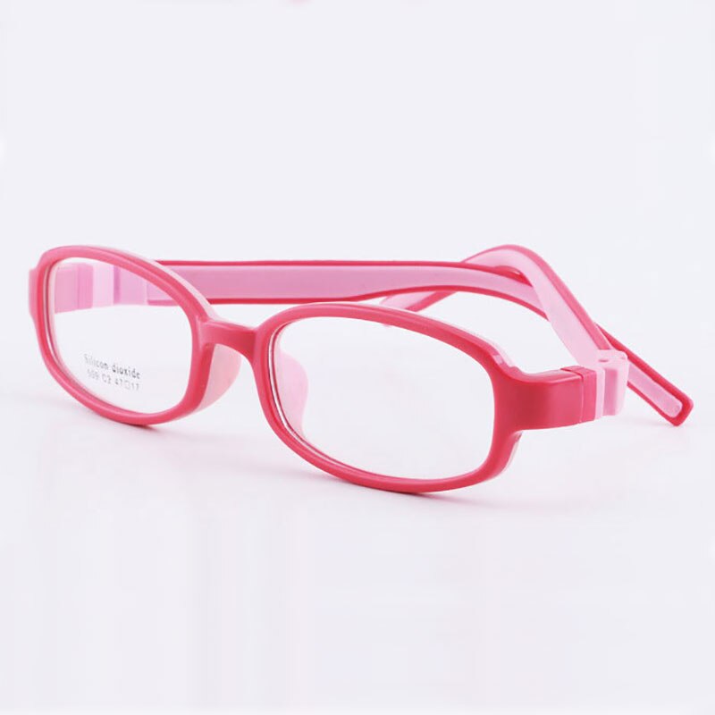 Reven Jate 509 Child Glasses Frame For Kids Eyeglasses Frame Flexible Frame Reven Jate Red  