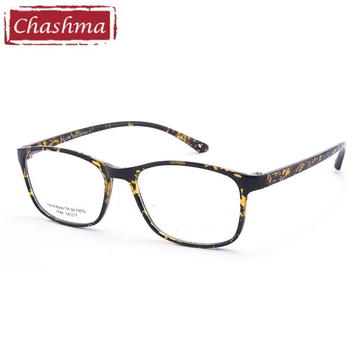 Men's Eyeglasses Sport TR90 1194 Sport Eyewear Chashma Leopard  