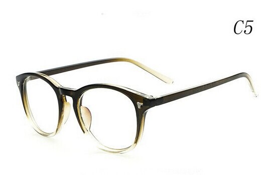Unisex Eyeglasses Frame Plastic Acetate B2179 Frame Brightzone C5  