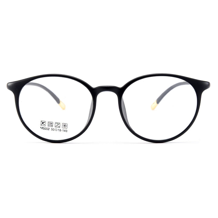 Women's Eyeglasses Ultra-Light Tr90 Plastic Round M5002 Frame Gmei Optical   