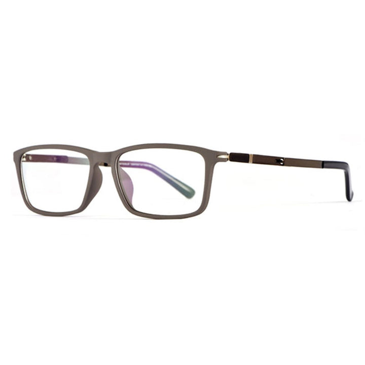 Reven Jate D006 Eyeglasses Frame For Men And Women Eyewear Glasses Frame For Rx Spectacles Frame Reven Jate Brown  
