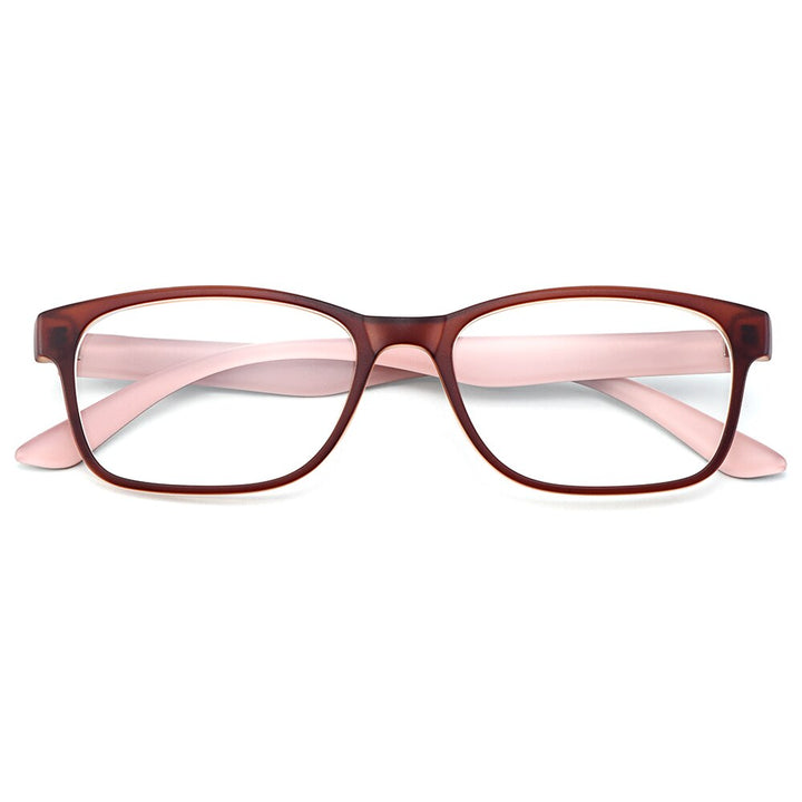 Women's Eyeglasses Ultralight Square Full Rim Plastic H8008 Full Rim Gmei Optical   