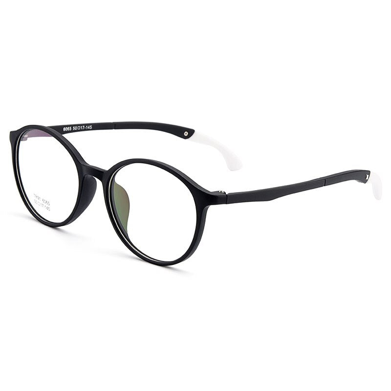 Unisex Eyeglasses Ultra-Light Tr90 Plastic Round M6065 Frame Gmei Optical   