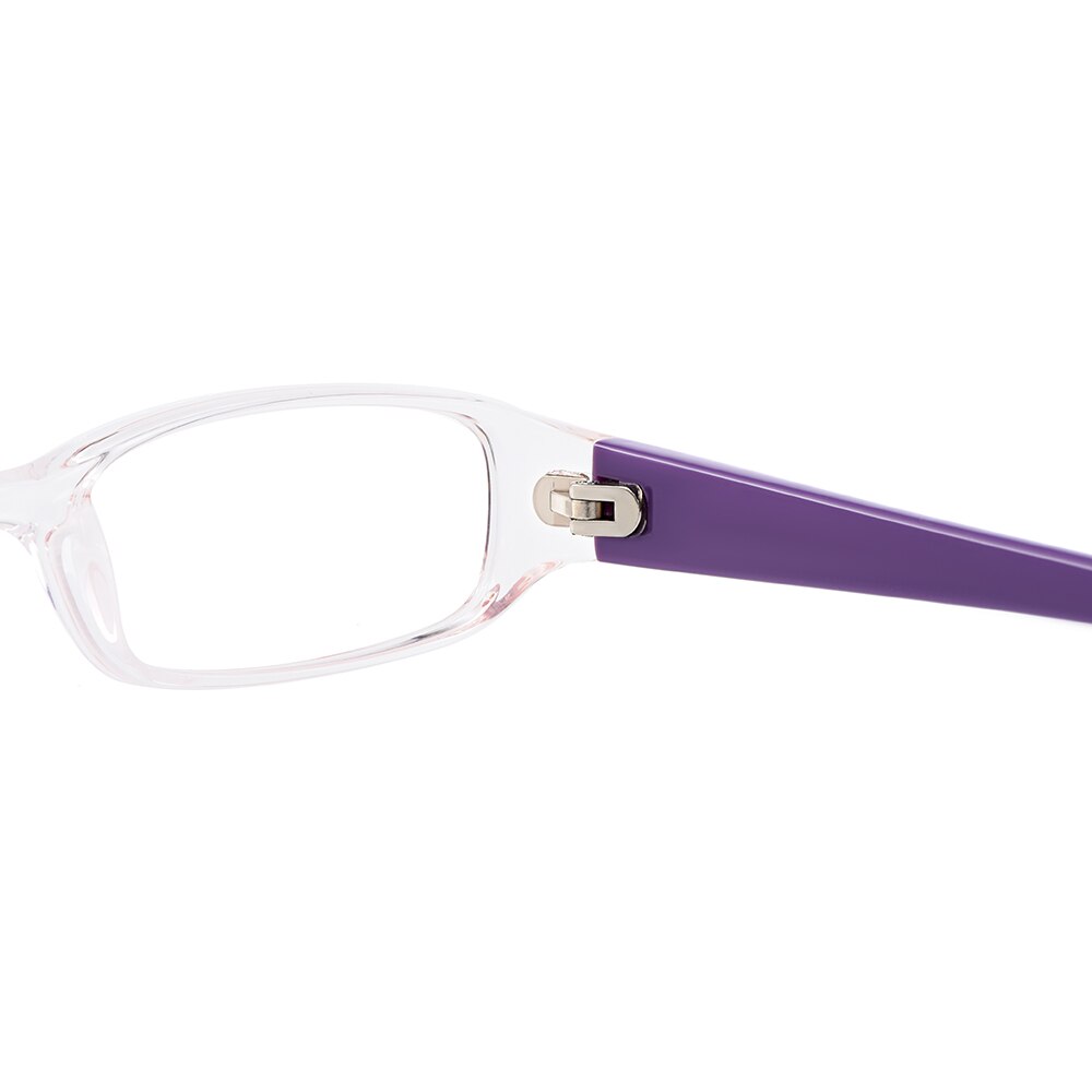 Children's Eyeglasses Transparent Rectangular Plastic H8001 Full Rim Gmei Optical   