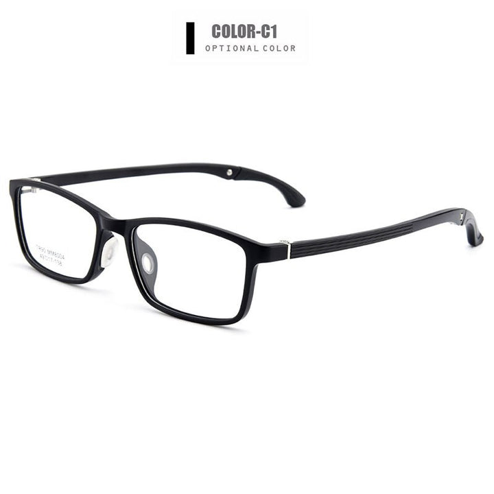 Men's Eyeglasses Ultra-Light Tr90 Plastic M8004 Frame Gmei Optical C1  