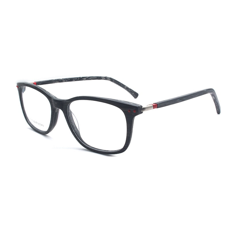 Reven Jate K9201 Acetate Full Rim Flexible Eyeglasses Frame For Men And Women Eyewear Frame Spectacles Full Rim Reven Jate   