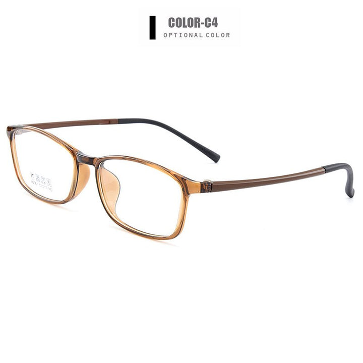 Men's Eyeglasses Ultra-Light Tr90 Plastic 6 Colors M2001 Frame Gmei Optical C4  