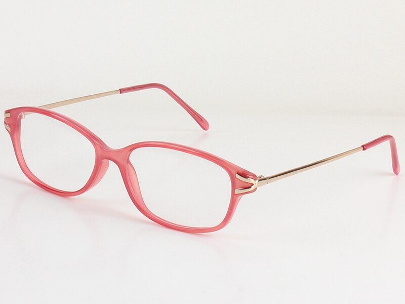 Women's Eyeglasses Half Frame Acetate 6009a Frame Chashma Pink  