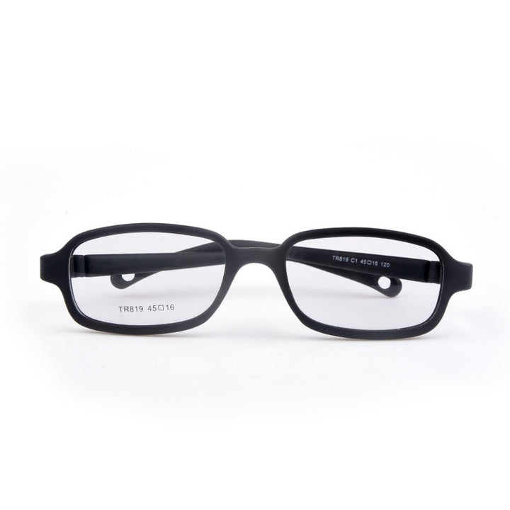 Unisex Children's Rectangular Framed Eyeglasses 3563900 Frame Brightzone C1 black  