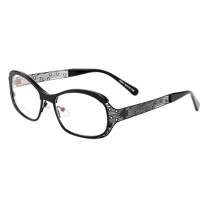 Women's Eyeglasses Oval Ultralight TR90 Alloy M054 Frame Gmei Optical C1  