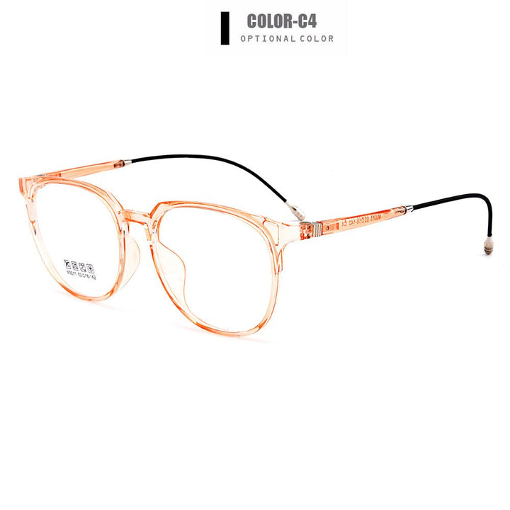 Women's Eyeglasses Ultra-Light Tr90 Plastic M3011 Frame Gmei Optical C4  