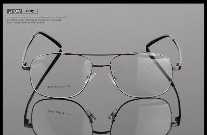 Hotochki Unisex Full Rim Round Box Alloy Frame Eyeglasses 2256 Full Rim Hotochki   