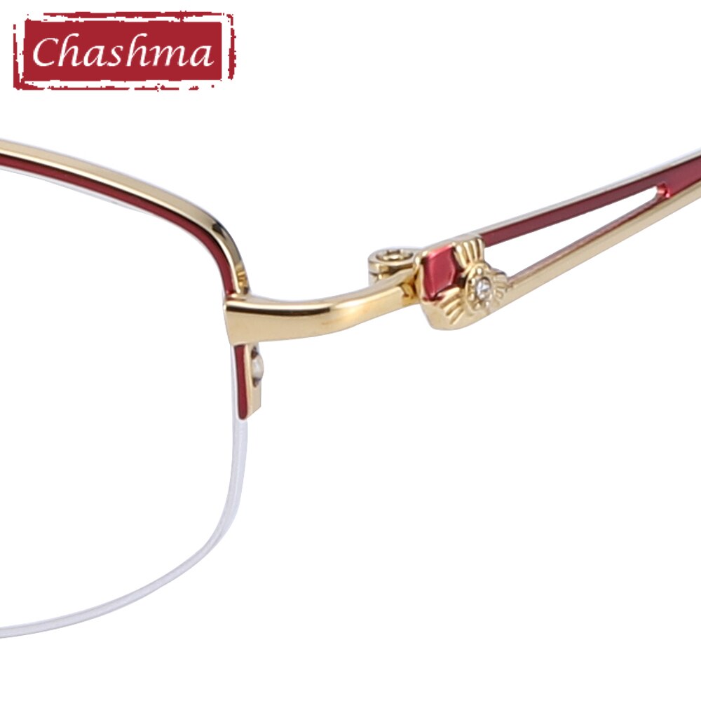 Women's Eyeglasses Pure Titanium 0664 Frame Chashma   