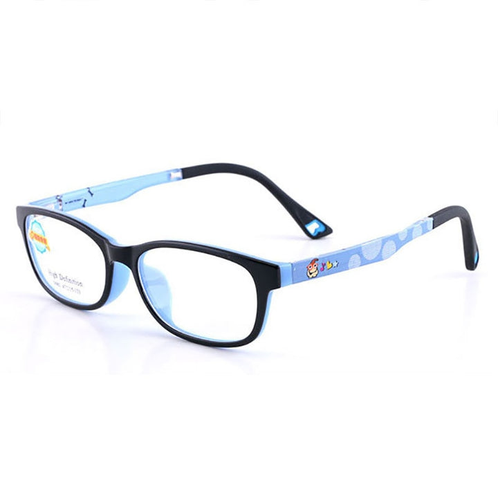 Reven Jate 5680 Child Glasses Frame For Kids Eyeglasses Frame Flexible Frame Reven Jate Blue  
