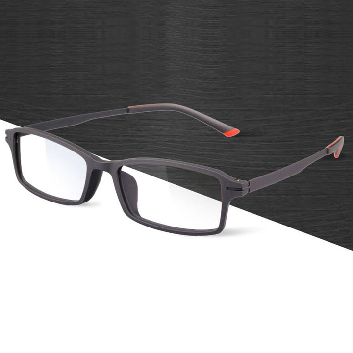 Reven Jate 7011 Full Rim Flexible Frame Pure Titanium Super Light Temple Legs Eyeglasses Frame Glasses Full Rim Reven Jate   