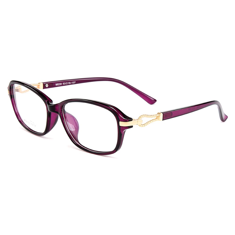 Women's Eyeglasses Ultralight Tr90 Plastic Full Rim M039 Full Rim Gmei Optical C6  