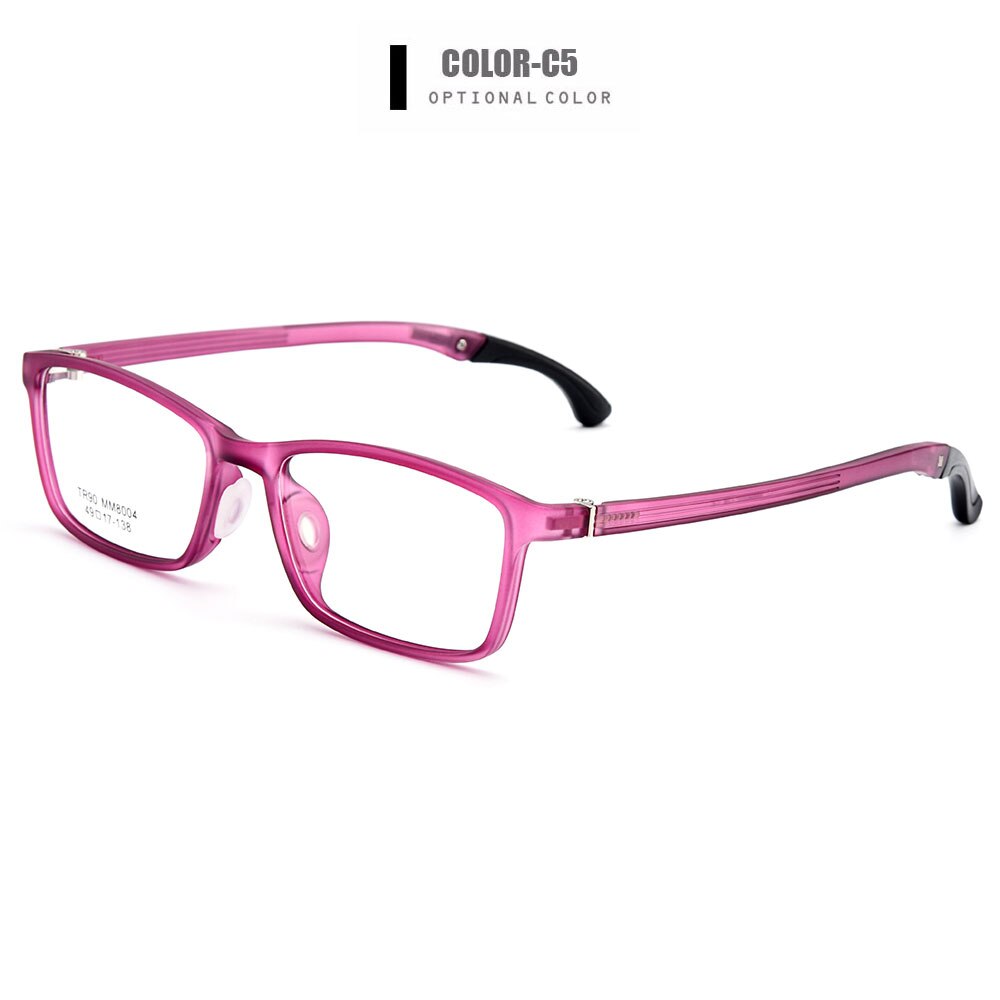 Men's Eyeglasses Ultra-Light Tr90 Plastic M8004 Frame Gmei Optical C5  