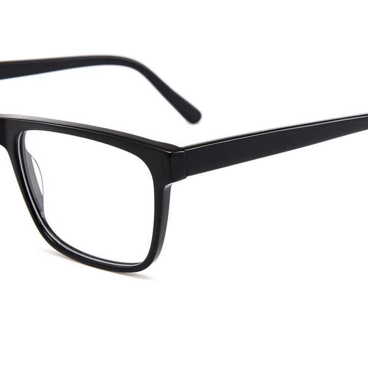 Unisex Eyeglasses Acetate Square Full Rim With Spring Hinges Yh6023 Full Rim Gmei Optical   