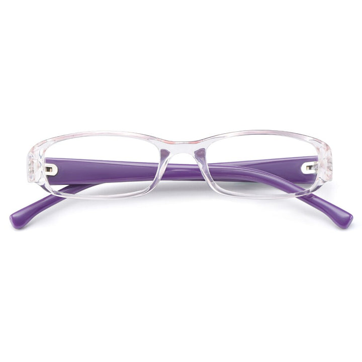 Children's Eyeglasses Transparent Rectangular Plastic H8001 Frame Gmei Optical   