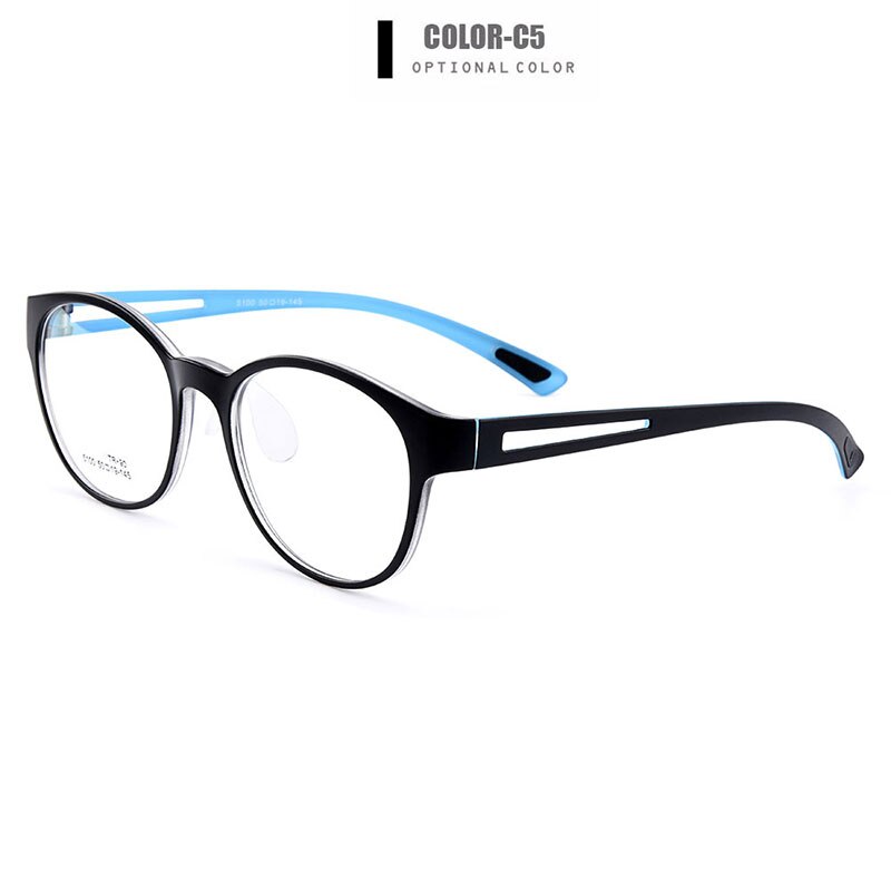 Unisex Eyeglasses Ultra-Light Tr90 Plastic 6 Colors M5100 Frame Gmei Optical C5  