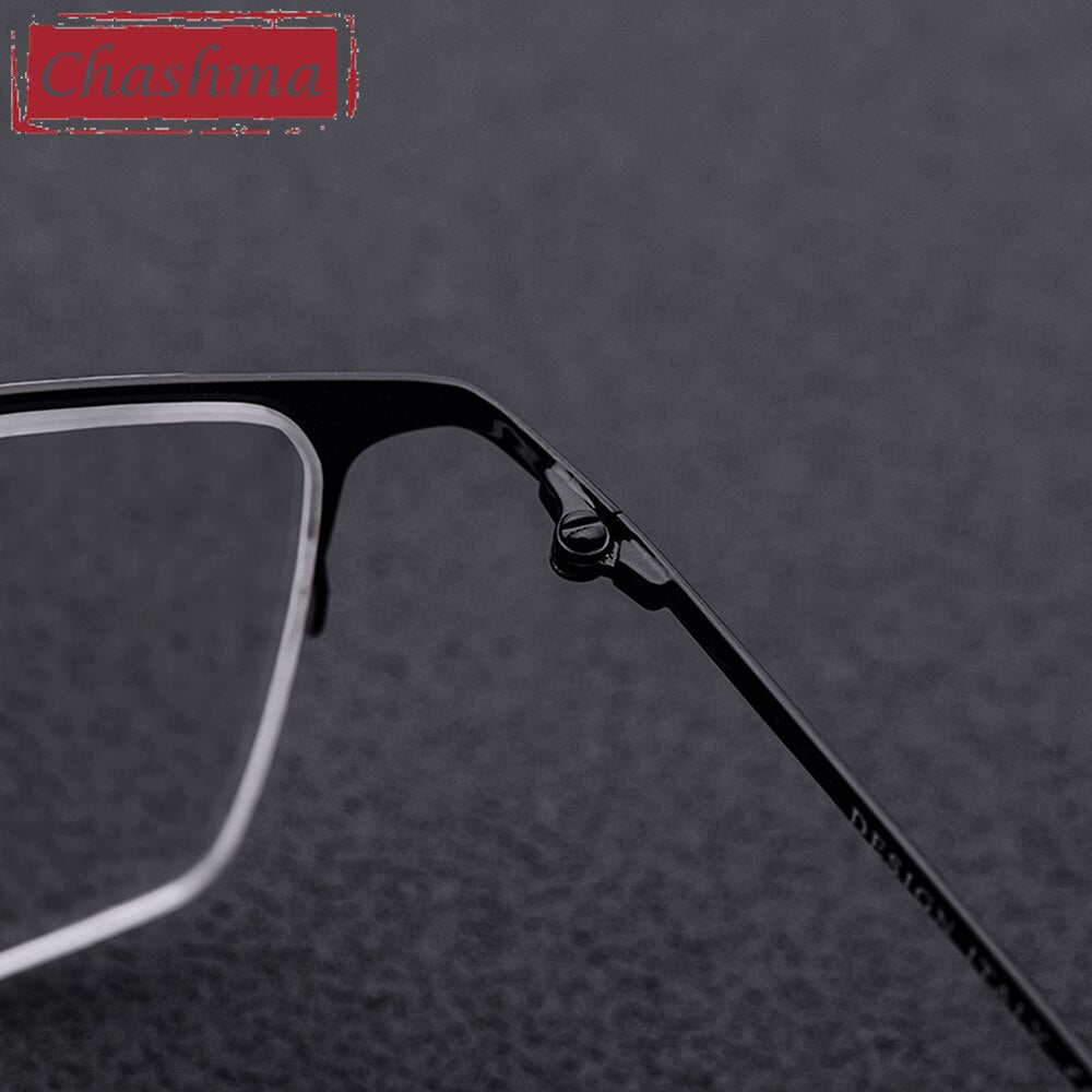 Men's Eyeglasses Titanium Half Frame Semi Rimmed 2611 Semi Rim Chashma   