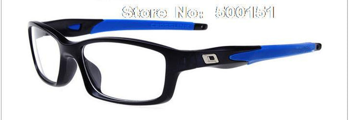Unisex Eyeglasses Acetate Plastic Frame Sport 1066 Sport Eyewear Brightzone Blue  