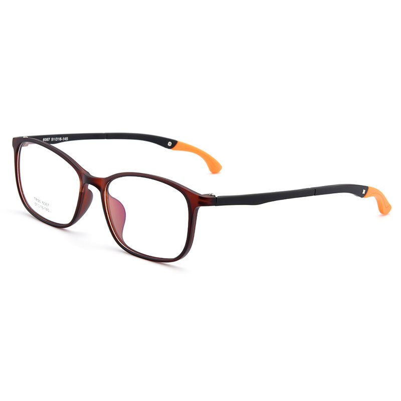 Gmei Men's Eyeglasses Ultra-Light Tr90 With Hangers Plastic M6067 Full Rim Gmei Optical   
