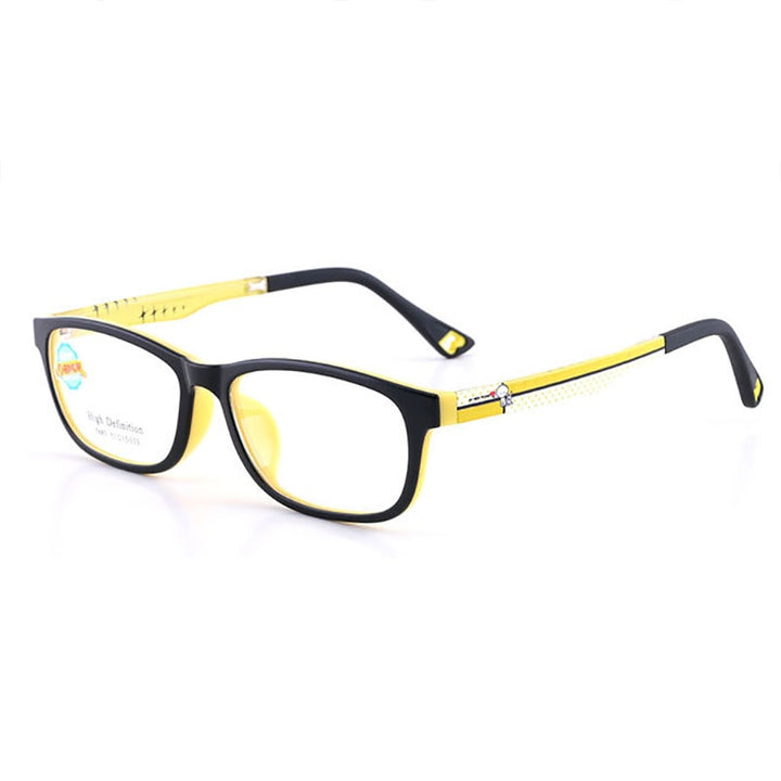 Reven Jate 5683 Child Glasses Frame For Kids Eyeglasses Frame Flexible Frame Reven Jate Yellow  