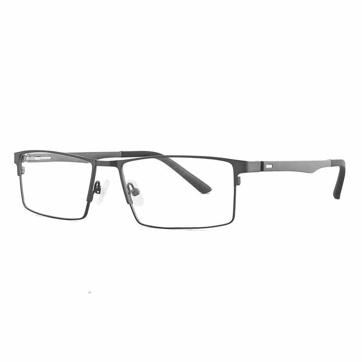 Aissuarvey Men's Full Rim Titanium Alloy Frame Eyeglasses As12641 Full Rim Aissuarvey Eyeglasses   