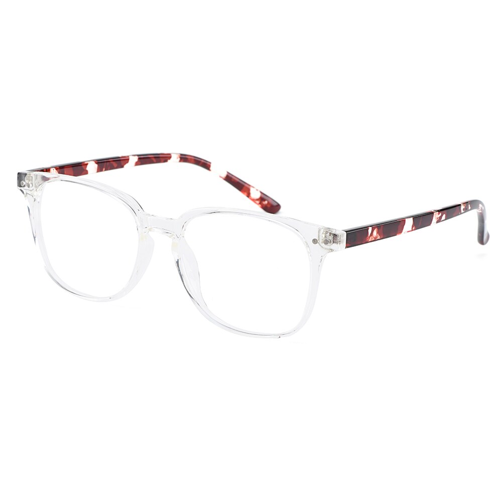 Women's Eyeglasses Voguish Transparent Plastic H8021 Frame Gmei Optical Default Title  