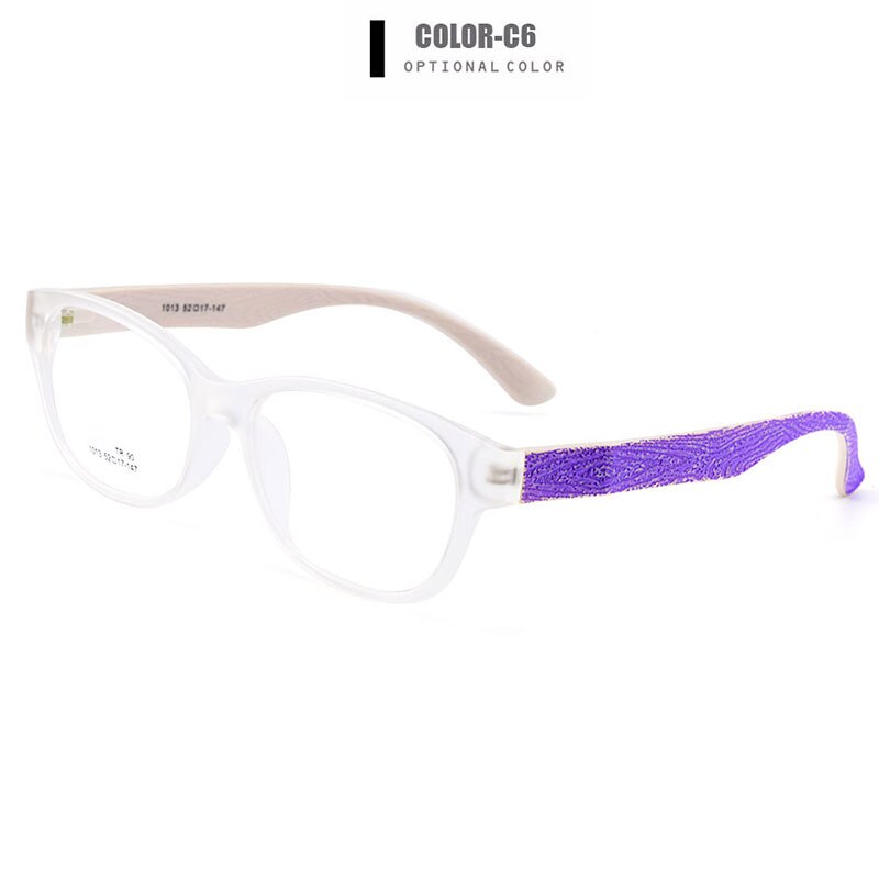 Unisex Eyeglasses Ultra-Light Tr90 Plastic 8 Colors M1013 Frame Gmei Optical C6  