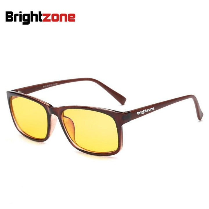 Unisex Eyeglasses Anti Blue Ray Light Gaming Filter 2018 Anti Blue Brightzone Brown Yellow Case1  