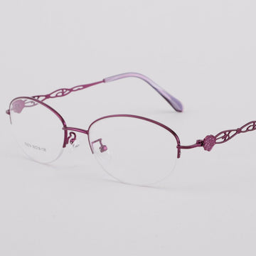 Women's Half Rim Eyeglasses 6074 – FuzWeb