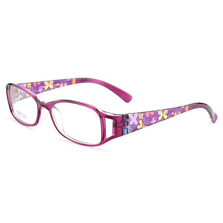 Women's Eyeglasses Ultra-Light Tr90 Plastic M5098 Frame Gmei Optical C6  