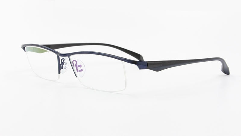 Men's Half Rim Eyeglasses NP8011 – FuzWeb Men's Half Rim Eyeglasses NP8011 – FuzWeb