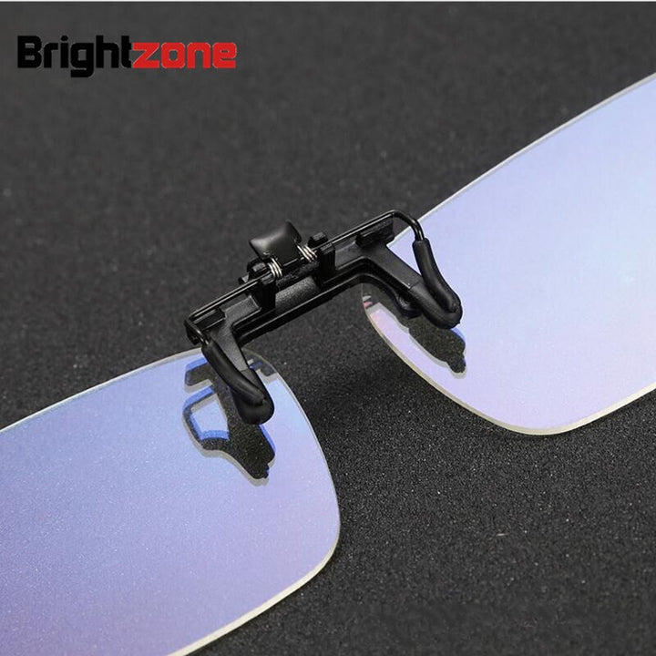 Men's Eyeglasses Anti-blue Light Computer Clip-on Glasses Bc06 Anti Blue Brightzone   