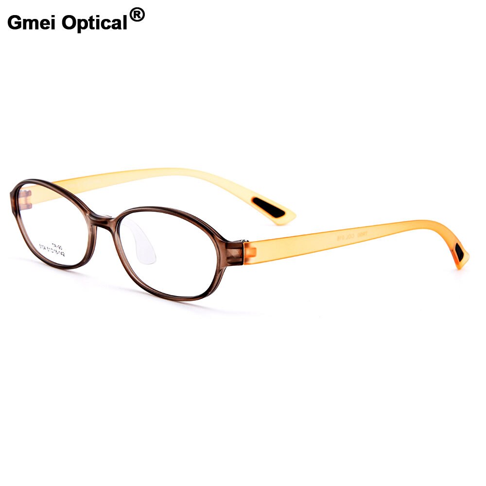Children's Eyeglasses Ultra-Light Tr90 Plastic With Saddle Nose Bridge M5104 Full Rim Gmei Optical   