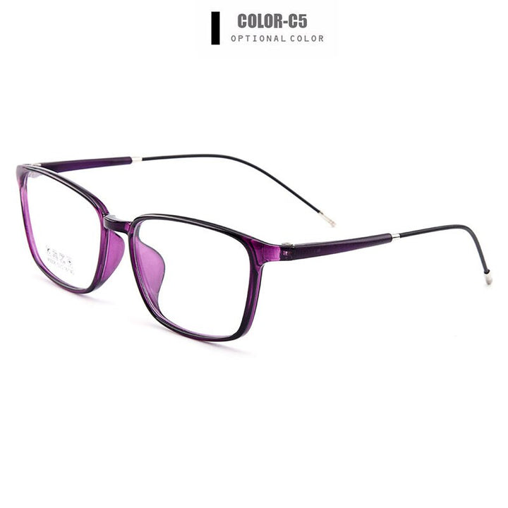 Unisex Eyeglasses Ultra-Light Tr90 Alloy M3008 Frame Gmei Optical C5  