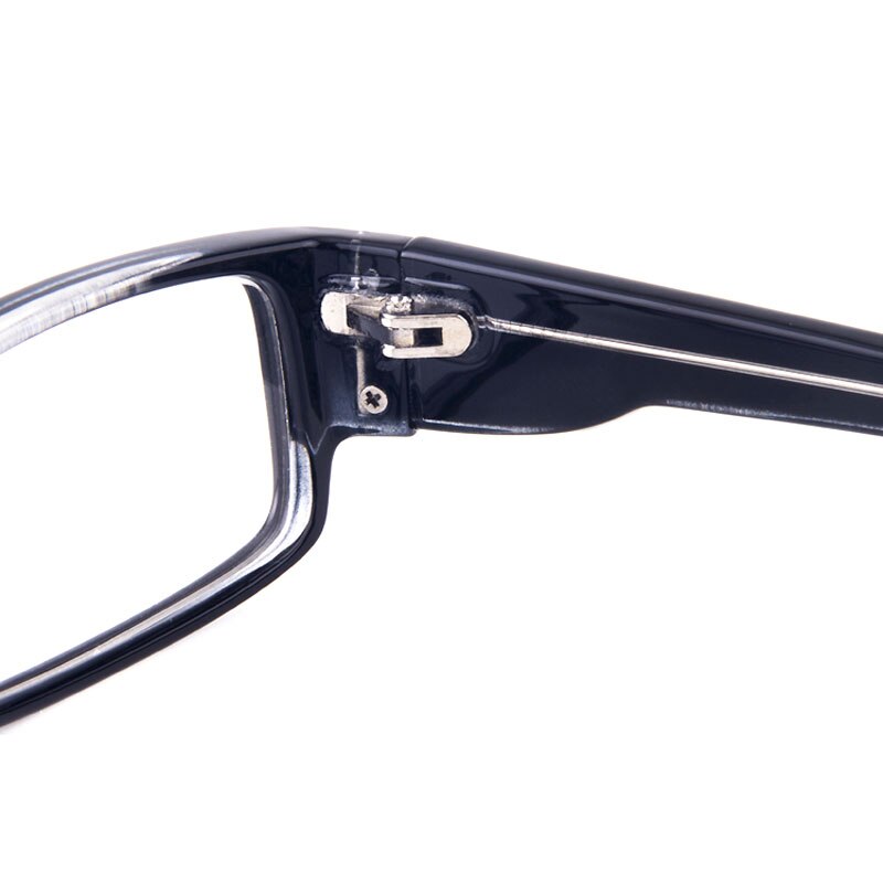 Unisex Eyeglasses Rectangular Black Hypoallergenic Frame T8011 Frame Gmei Optical   