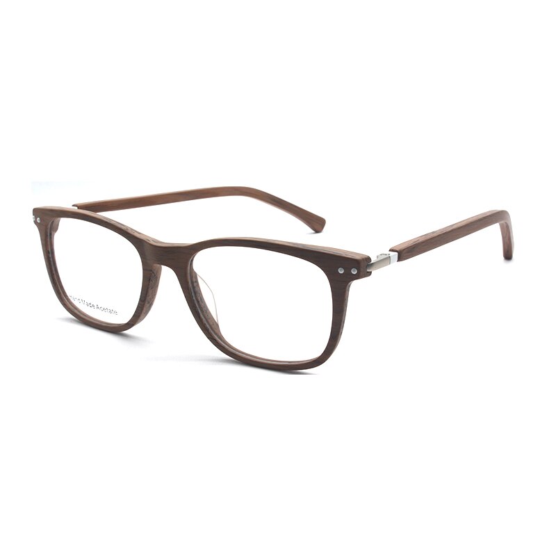 Reven Jate K9201 Acetate Full Rim Flexible Eyeglasses Frame For Men And Women Eyewear Frame Spectacles Full Rim Reven Jate C2  