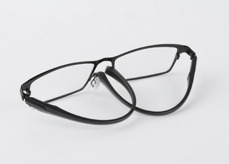 Men's Full Rim Alloy Frame Eyeglasses S9064 Full Rim Bclear   