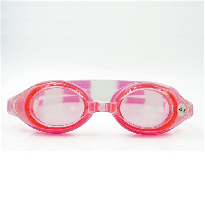 Unisex Optical Swim Goggles Black Blue Customizable Strength Lenses 9300F-C Goggles Enzodate   