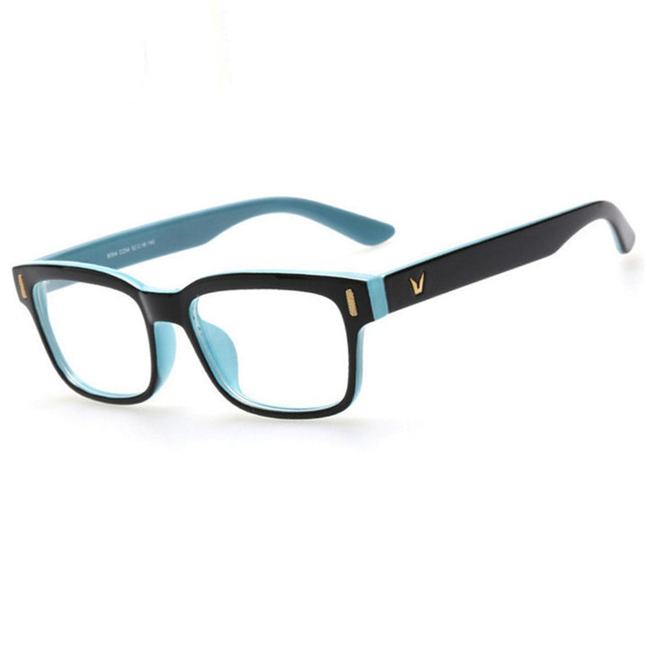 Unisex Eyeglasses V-Shaped Frame Plastic Acetate 8084 Frame Brightzone   