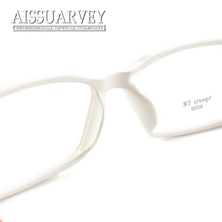 Aissuarvey Men's Full Rim Plastic Titanium Sport Frame Eyeglasses As6059 Sport Eyewear Aissuarvey Eyeglasses   