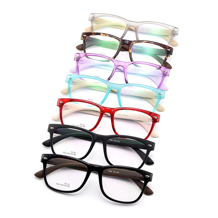 Unisex Eyeglasses Ultra-Light Tr90 Plastic 7 Colors M1014 Frame Gmei Optical   