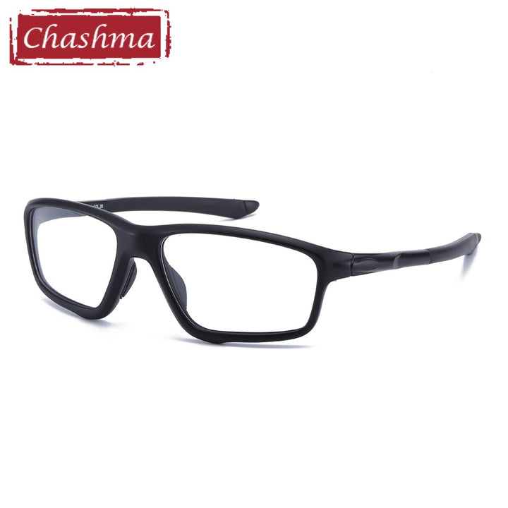 Men's Eyeglasses Sport TR90 Flexible 9231 Sport Eyewear Chashma Matte Black  