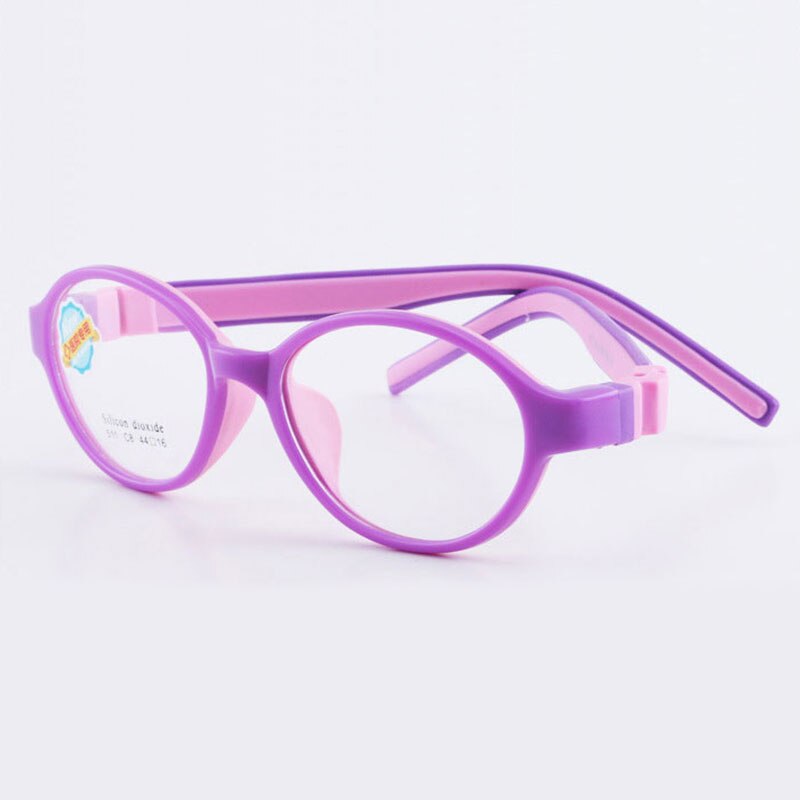 Reven Jate 511 Child Glasses Frame For Kids Eyeglasses Frame Flexible Frame Reven Jate purple  