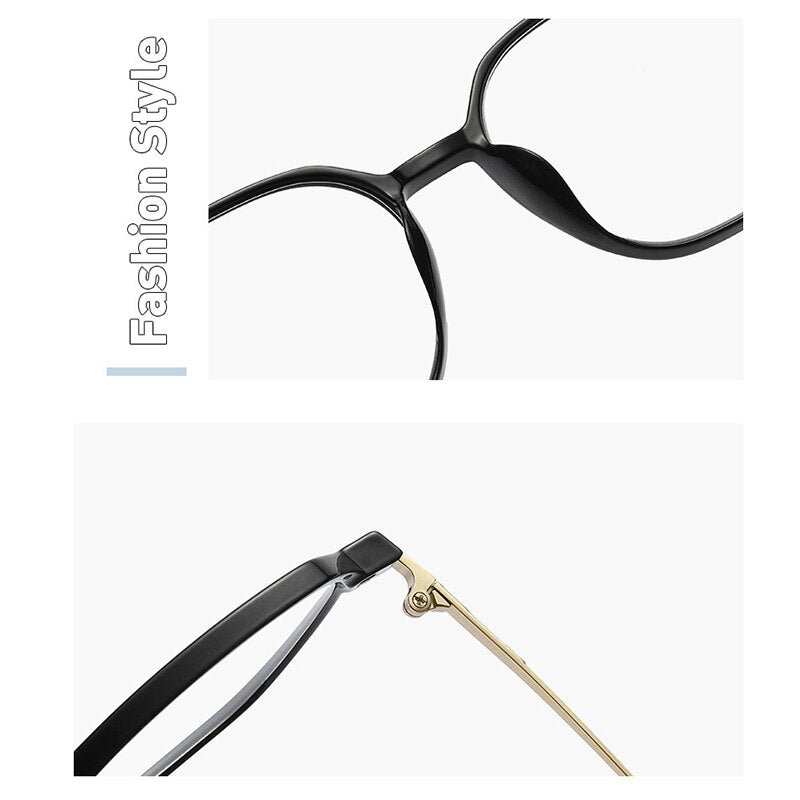 Hotony Women's Full Rim TR 90 Resin Square Frame Eyeglasses Lk301 Full Rim Hotony   