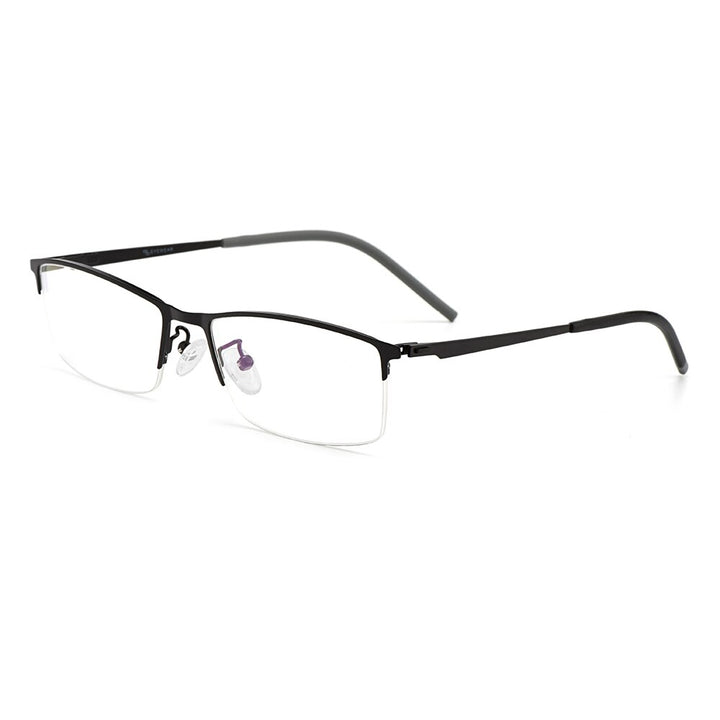 Men's Eyeglasses Titanium Alloy S6607 Spring Hinges Frame Gmei Optical C24  